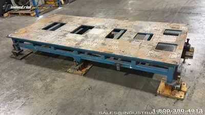 Used STEEL WELDING TABLE 114"X50" Welding Tables Kentucky US | Industrial Parts R Us Inc. #1462036