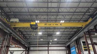 R&M 10 Ton Cranes - Overhead, Bridge | Highland Machinery & Crane (7)