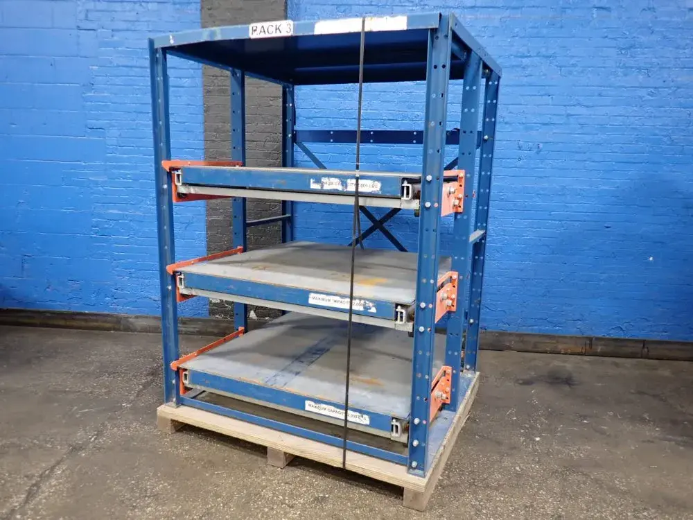 4 Shelves (48" X 48") Pull-out Storage Rack