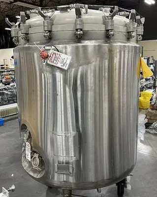 Reactor, 209 Gallon (790 Liters), 316L Stainless Steel, Jacketed, DCI, 45 PSI #S745278