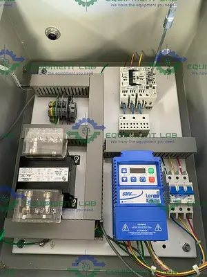 USED METTLER TOLEDO PANTHER DIGITAL WEIGHT DISPLAY & LENZE ESV4 INVERTER IN ENCLOSURE
