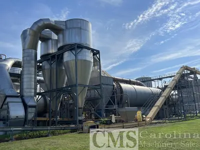 Used AEROGLIDE 13X60 STAINLESS STEEL DRUM DRYERS WITH BURNER - 2 AVAILABLE Drum Dryers North Carolina US | CAROLINA MACHINERY SALES #1439474