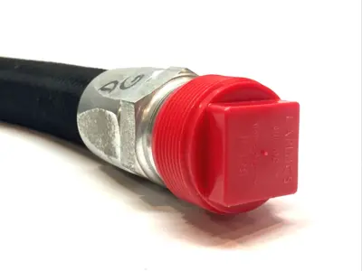 Used Unbranded Hose Assembly 1503-20 1.12" ID x 1.5" OD Male NPT 412-20-20S TO 4 Construction Equipment Parts Michigan US | Maverick Industrial Sales #1514666