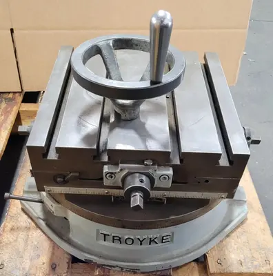 Used TROYKE DMT-15 Rotary Tables Kentucky US | Aucto #686592