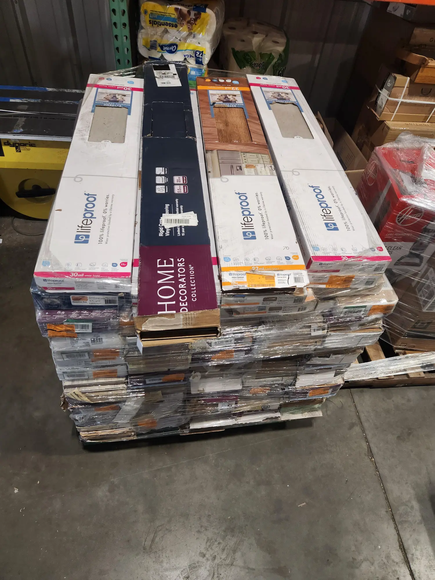 Wholesale Pallet Lot Miscellaneous Flooring Items