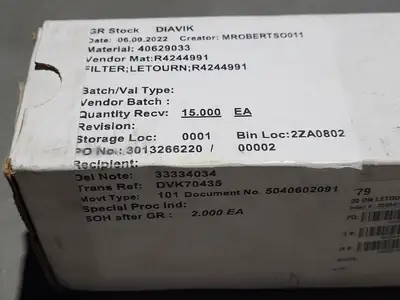 NEW LETOURNEAU R4244991
