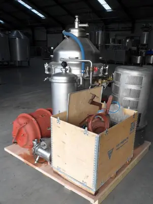 Alfa-Laval MRPX 314 SGV-34C Bactofuge clarifier, 316SS.