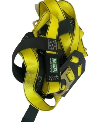 NEW MSA 10072479 SAFETY VEST STYLE HARNESS