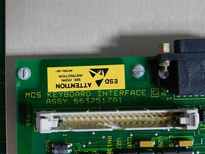 Bailey 6637517A1 network 90 MCS Keyboard Interface Assembly Rev. C Used