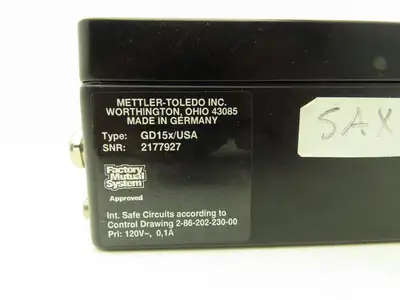 Mettler Toledo GD15x/USA Factory Mutual System Weigh Scale Power Supply Unit