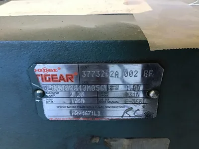 Reliance Electric P14H7308GA Motor 1725RPM 2HP 60Hz