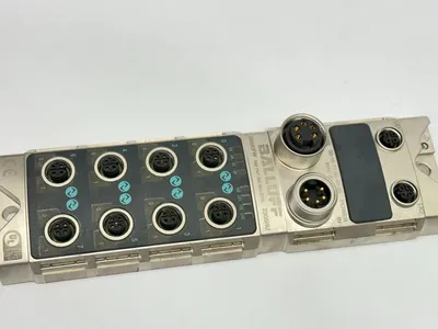 BNI00FW, BNI PNT-508-005-Z015 | Balluff BNI00FW Profinet Network IO Block BNI PNT-508-005-Z015 - Used