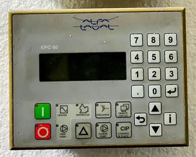 (2) Alfa-Laval EPC-60 controllers.