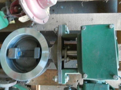 Fisher 8" 150 Class, 316 Stainless E-Disc Control Valve