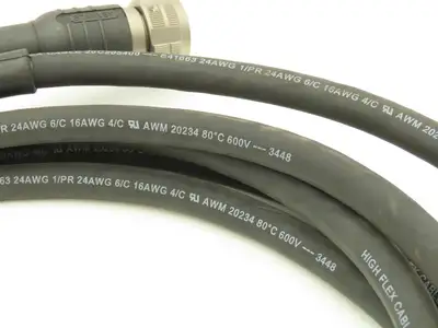 Stanley 20C109305 Rev C Electric Nutrunner Control Cable 5M 17Ft