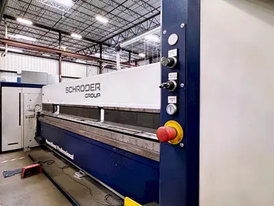 Used 2015 SCHRODER POWERBEND PROFESSIONAL 4000 Panel Benders | Machine Factory Outlet #1267079