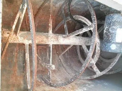 Mixer, Ribbon, 25 CF, C/st, Pugmill Feeder, #C735198