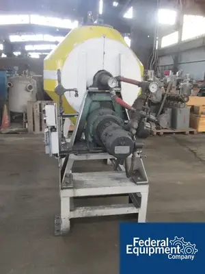 USED Paul O. Abbe 20 Cu Ft Abbe Double Cone Vacuum Dryer, S/S