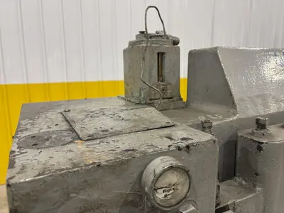 8' X 3/16" WYSONG MODEL #796 MECHANICAL POWER SQUARING SHEAR WITH BACK GAUGE: STOCK #23634