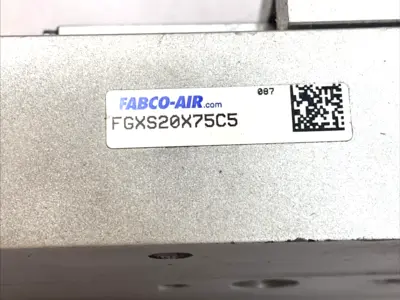 Used Fabco‑Air Guided Air Slide Cylinder Pneumatic Cylinders Michigan US | Maverick Industrial Sales #1401976