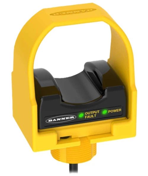 Banner STBVP6 64179 Self-Checking Touch Button w/Yellow FC [New]