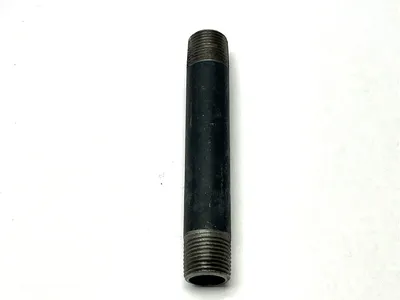 Pipe Nipples 4" Length 3/8" Thread LOT OF 2 - Used