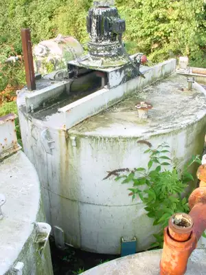 7500L S/S Vert.Enc.Mixing Tank