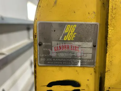 Used BIG JOE 2178 Pallet Stackers Michigan US | Vander Ziel Machinery Sales #483284