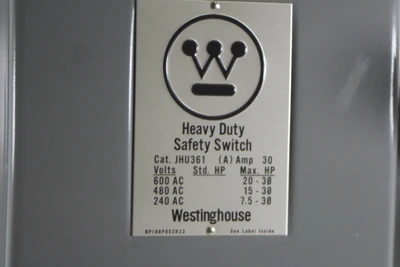 New | in-Stock Westinghouse JHU361 Disconnects California US | Davliegogo LLC #1707899
