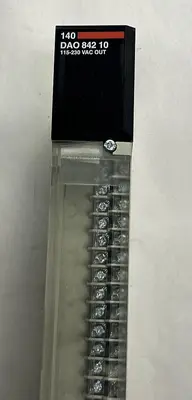 Used SCHNEIDER ELECTRIC 140-DAO-842-10 Input / Output Modules | Surplus Asset Holdings #1206118