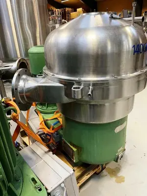 Westfalia SA 45-03-177 fish oil separator, 316SS.