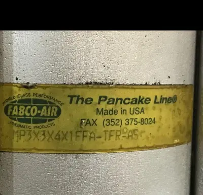 Used FABCO-AIR INC MP3X3X4X1FFA-TFR-AS Cylinders Michigan US | Ideal Machinery #599927