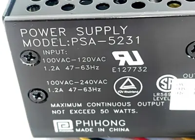 NEW PHIHONG PSA-5231 POWER SUPPLY PSA5231