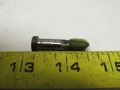 Dayton KJ031-B150 .203x.162 Oblong Press Flat Side Tight Space Die Punch Lot/12