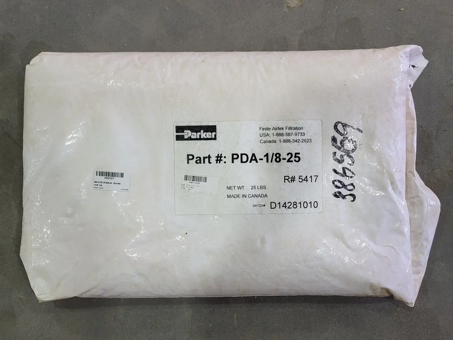 NEW PARKER PDA-1/8-25