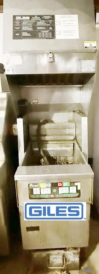 VENTLESS COMBO SET -Pitco Fryer, Free Standing Vent Hood, Oil Filtration System