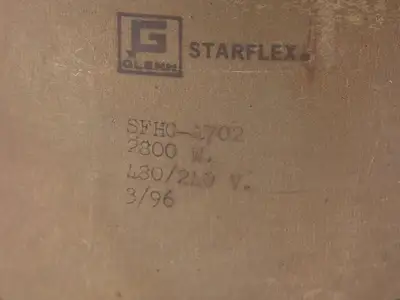 Used GLENN STARFLEX _UNKNOWN_ Heater Bands Indiana US | Arrow Industrial #1366736