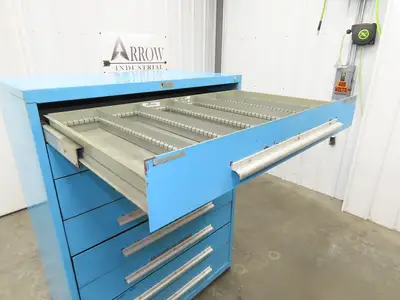 Nu-Era Tool Storage Cabinet Modular 8 Drawer 45x28x61" Stanley Lista Vidmar Read