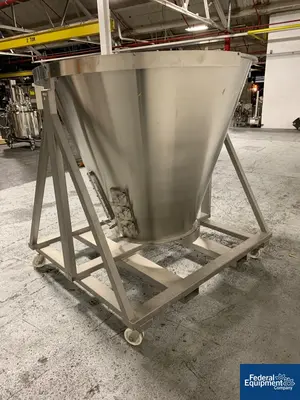 USED Vector Vector Top Spray Expansion Chamber, S/S