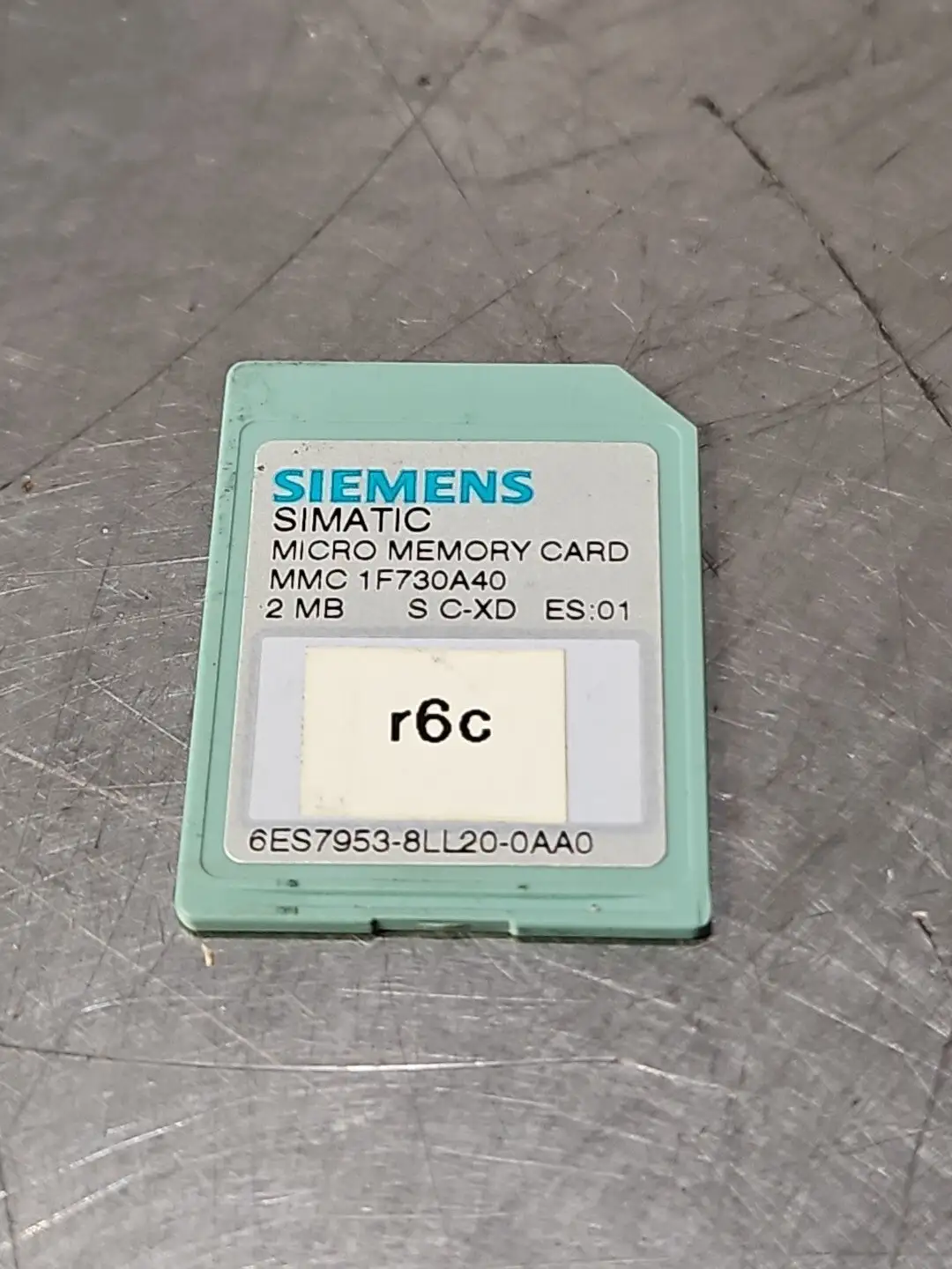 Siemens 6ES7953-8LL20-0AA0 PLC Memory Card - 2MB (BIN541)