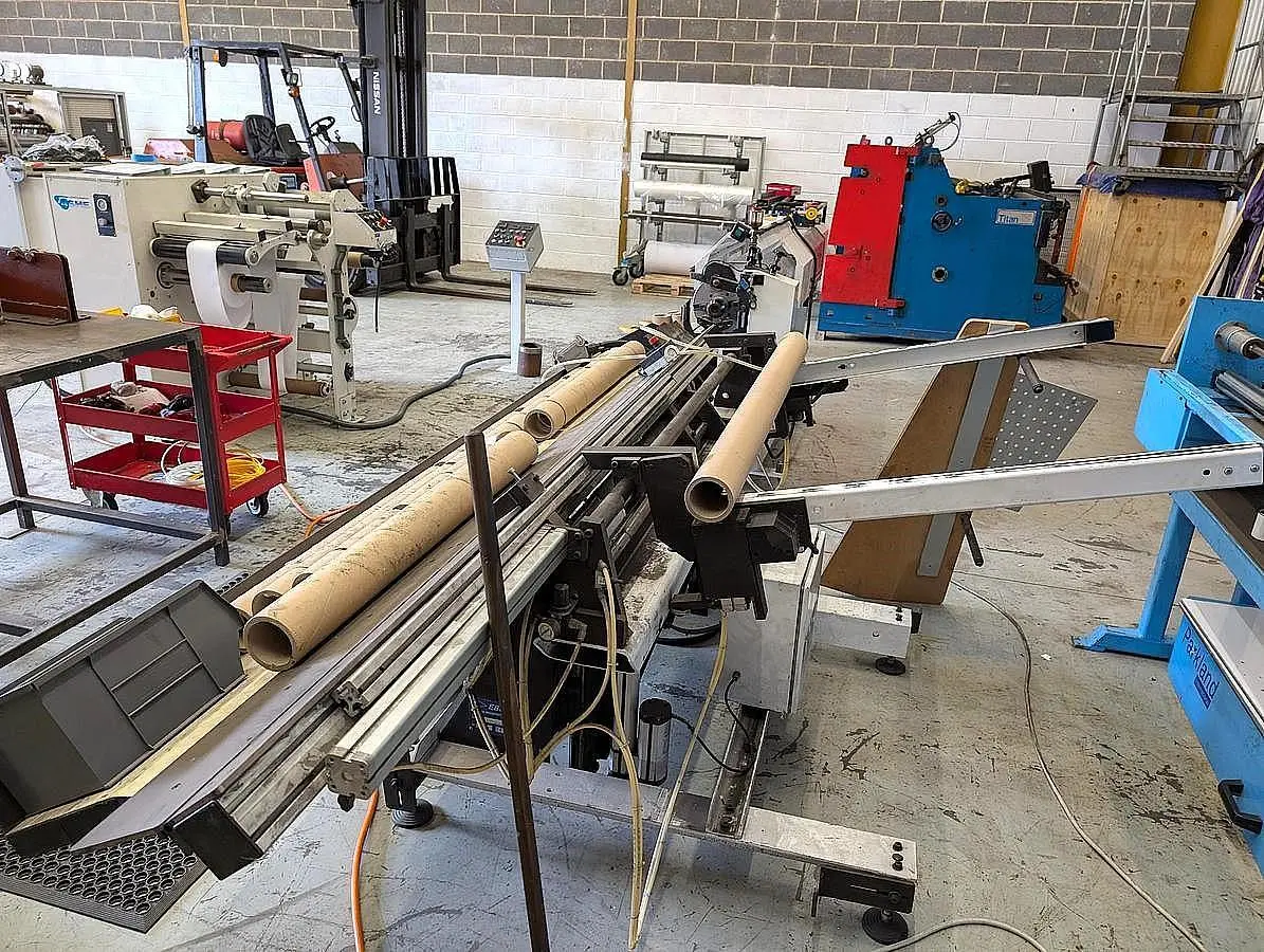 78" EBERLE FULLY AUTOMATIC CORE CUTTER MFG 2014