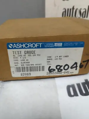 New | in-Stock ASHCROFT 45 1082 AS 02L Universal Pressure Meters Ohio US | Surplus Asset Holdings #1241526