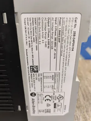 Allen Bradley 25B-D4PON104 Electrical/PLC/Automation | ESS Industrial Equipment Sales (5)