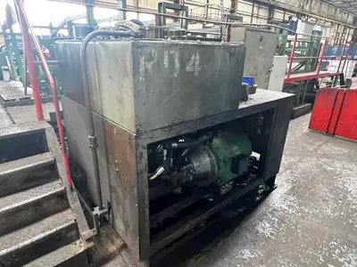 Used SAMUEL PLATT BRIGHT BAR DRAWING, STRAIGHTENING & SAWING LINE (14722) Draw Benches Connecticut US | Machinery International LLC #1557867