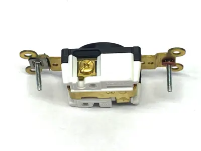 New | in-Stock Hubbell Brown Straight Blade Single Receptacle 2-Pole 3-Wire 250V 20A Electrical Fittings Michigan US | Maverick Industrial Sales #1402534