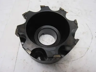 Ingersoll 6X2A04R01 Max-I-Pex 4" Indexing 8 Flute Shell Face Mill 1-1/2" Bore