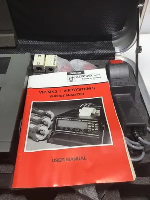 ELCONTROL ENERGY VIP SYSTEM 3 ENERGY ANALYZER