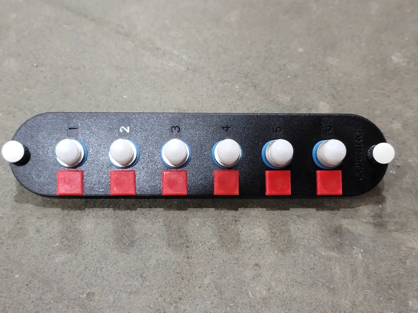 6-Fiber ST-type CCH Connector Panels