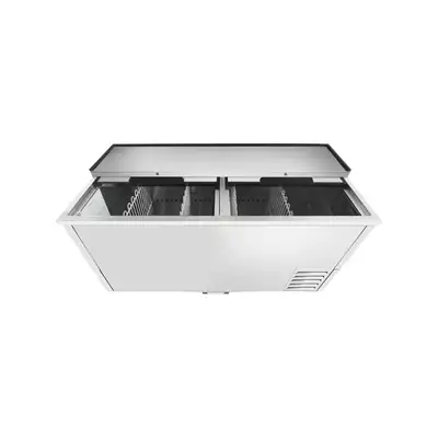 New | in-Stock Atosa New Atosa MBC65GR 65'' Bottle Cooler - Stainless Steel Bottle Coolers Illinois US | Falcon Restaurant Supply #1375323