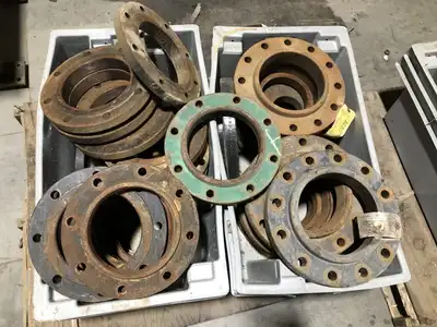 Various Sized Steel Valve Flanges 1/2″ to 8-1/2″